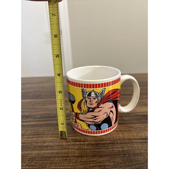MIGHTY THOR Marvel‎ Hero Mug Vintage 1989 - Picture 7 of 10